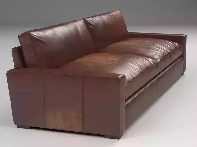 10 Maxwell Leather Sofa 3D model