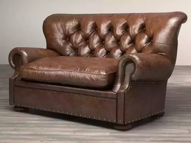 5 Churchill Leather Sofa