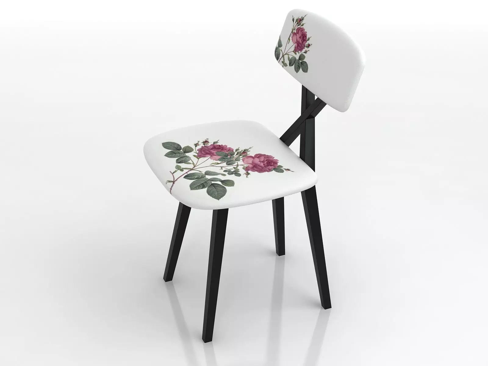 5 OClock Chair 3D model_3