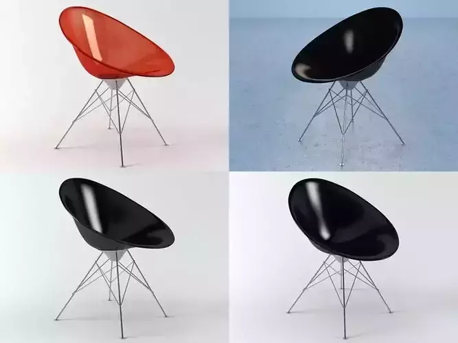 Eros Armchair 3D model