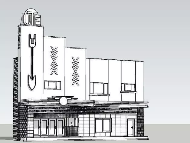 RCS Ute Theater Renovation Free 3D print model