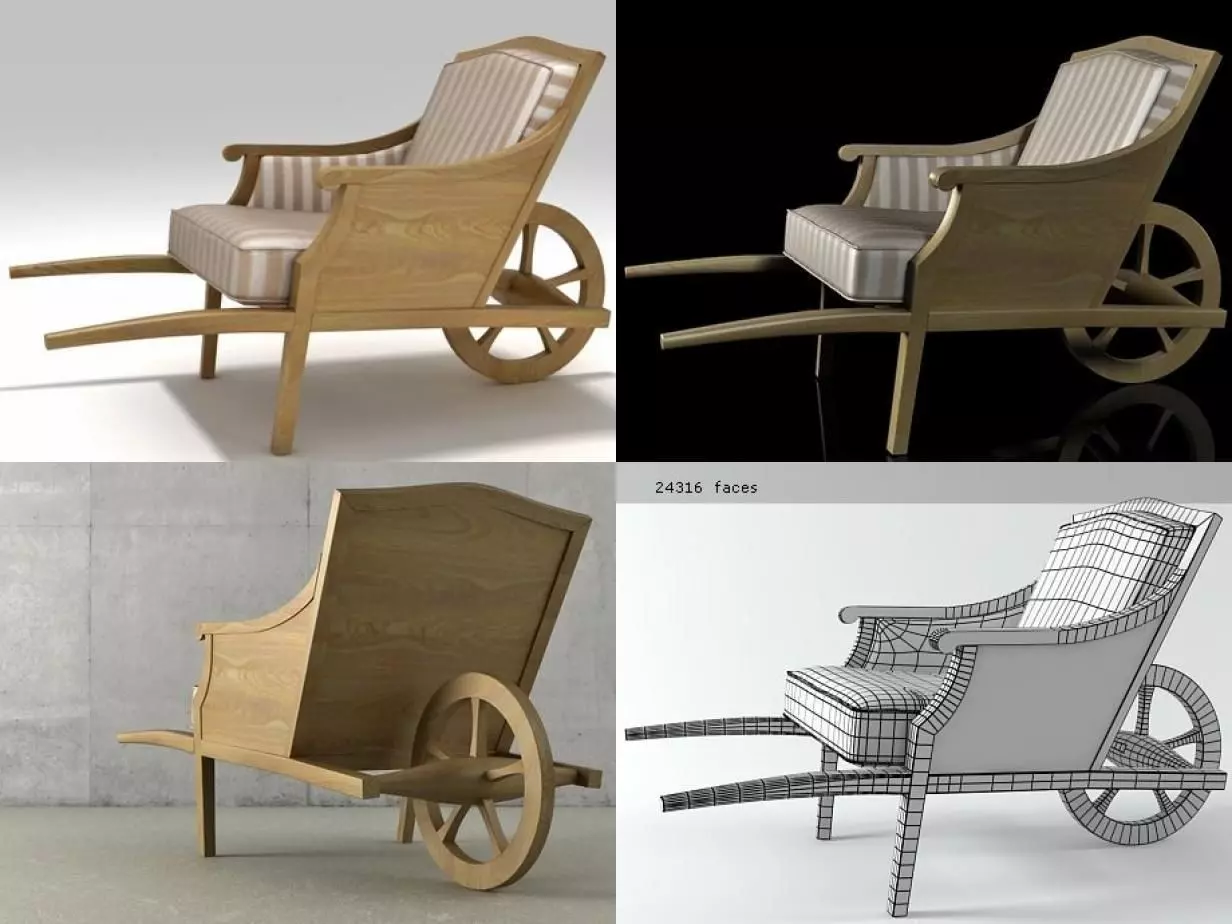 Ceci Nest Pas Une Brouette 3D model_0