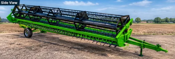Agricultural Combine Harvester Header