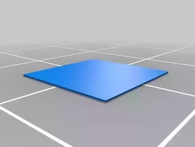 quarter checkerboard Free 3D print model