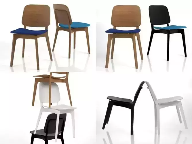 Rohsska four different chairs