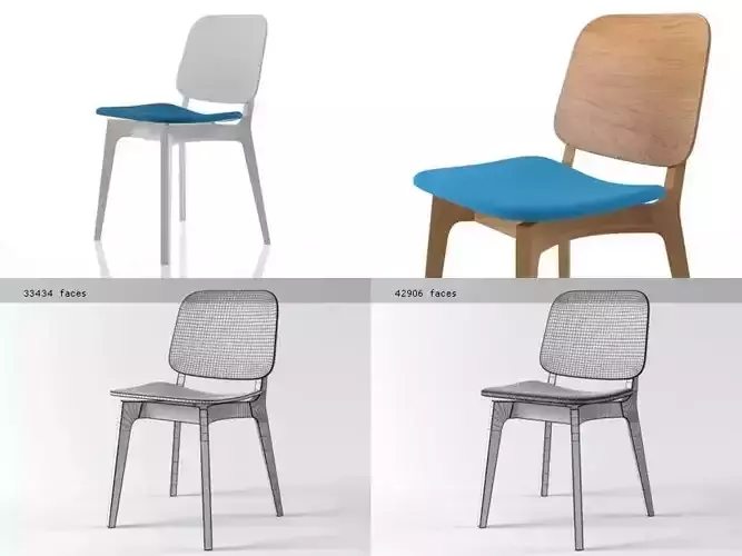 Rohsska four different chairs