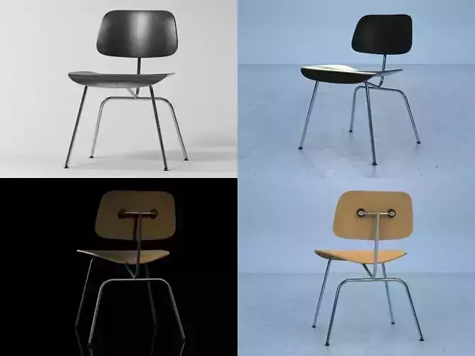 DCM Dining Chair Metal