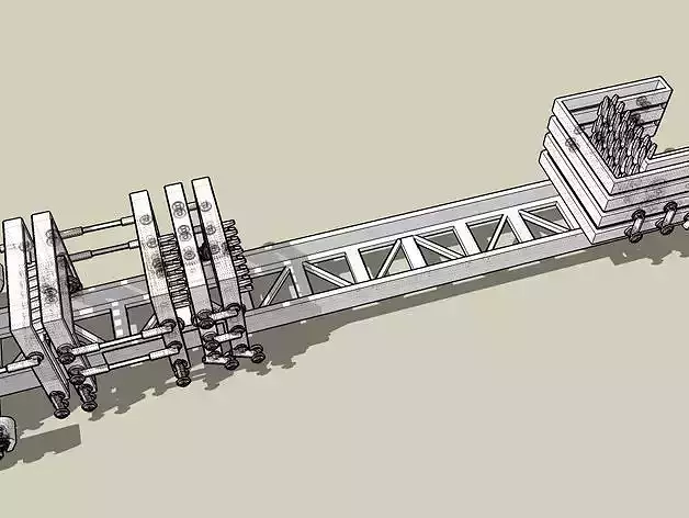3D Structural Fabrication on Mars Free 3D print model
