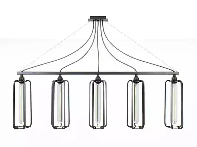 Farriers Cage Five Bar Long