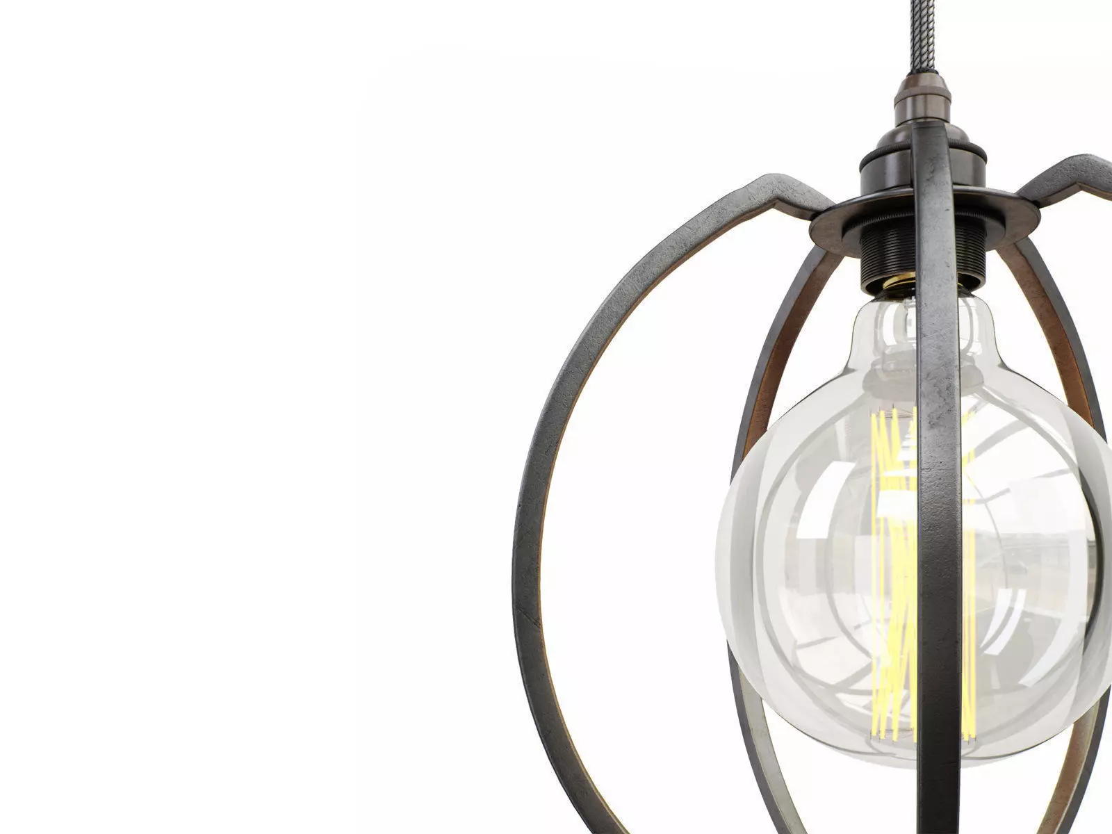 Farriers Cage Globe  Long and Teardrop 3D model_4