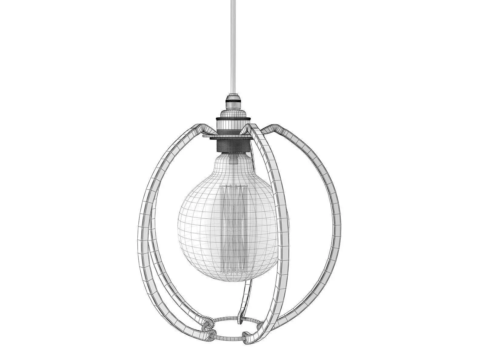 Farriers Cage Globe  Long and Teardrop 3D model_9