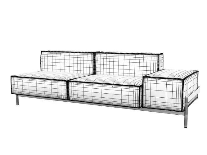 DS-21-323 sofa with legs