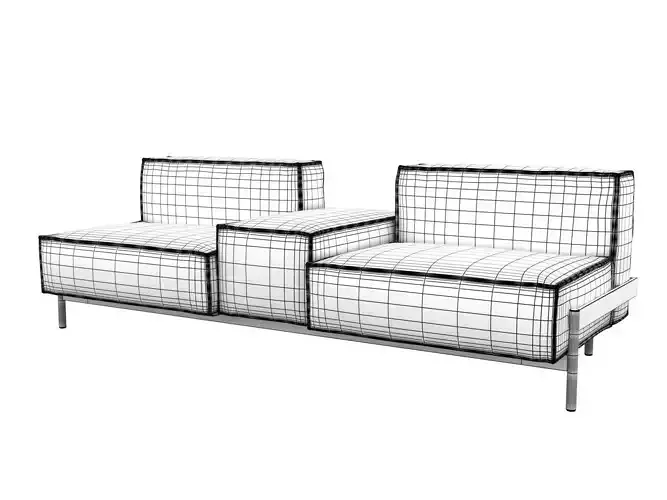 DS-21-323 sofa with legs