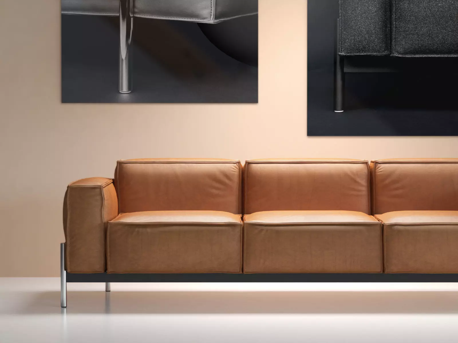 DS-21-03 leather sofa 3D model_3