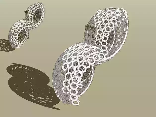 exterior shells Free 3D print model