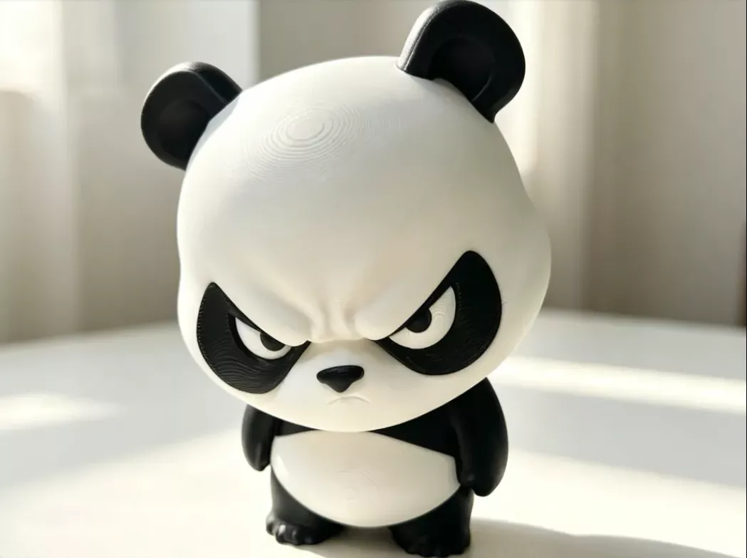Fierce Panda Desk Toy 3D print model