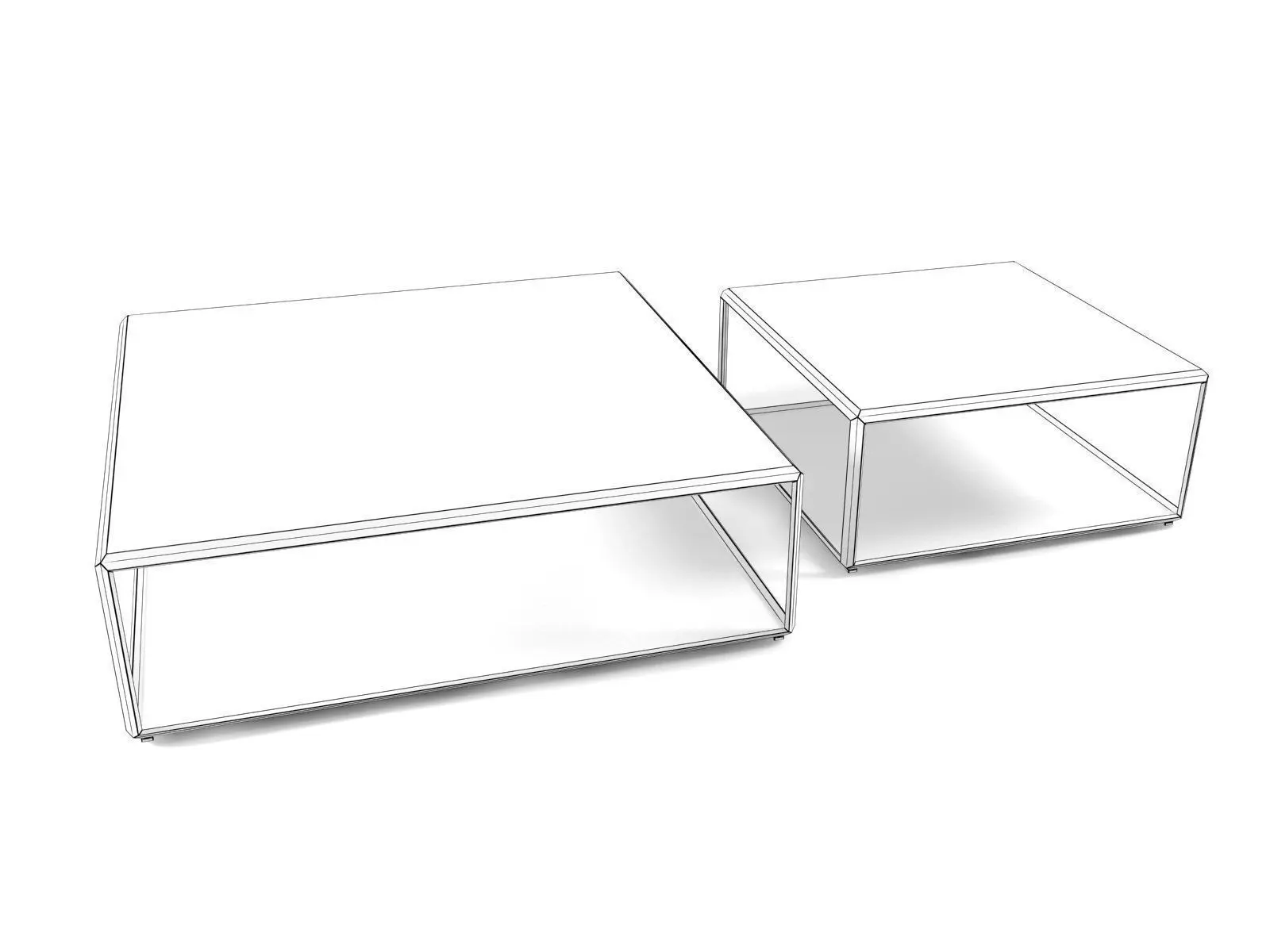 45 Coffee Table 3D model_5