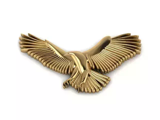 Pendant golden eagle