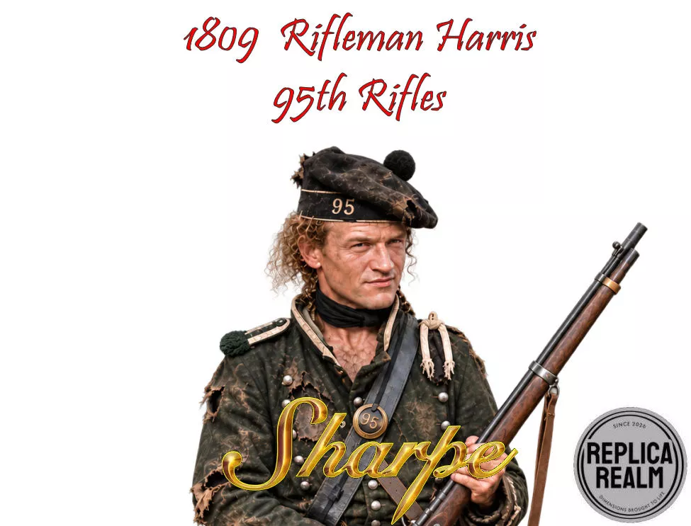 1809 Rifleman Harris from the TV series SHARPE 3D print model