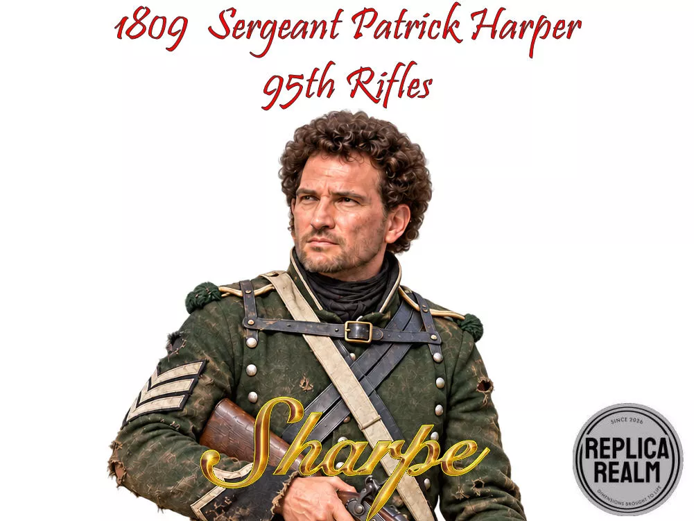 1809 Sergeant Patrick Harper from the TV series SHARPE 3D print model