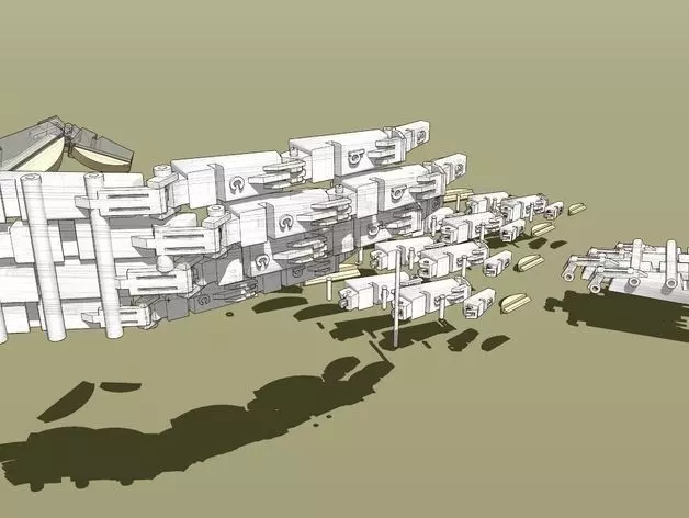 Palm Flexion Free 3D print model