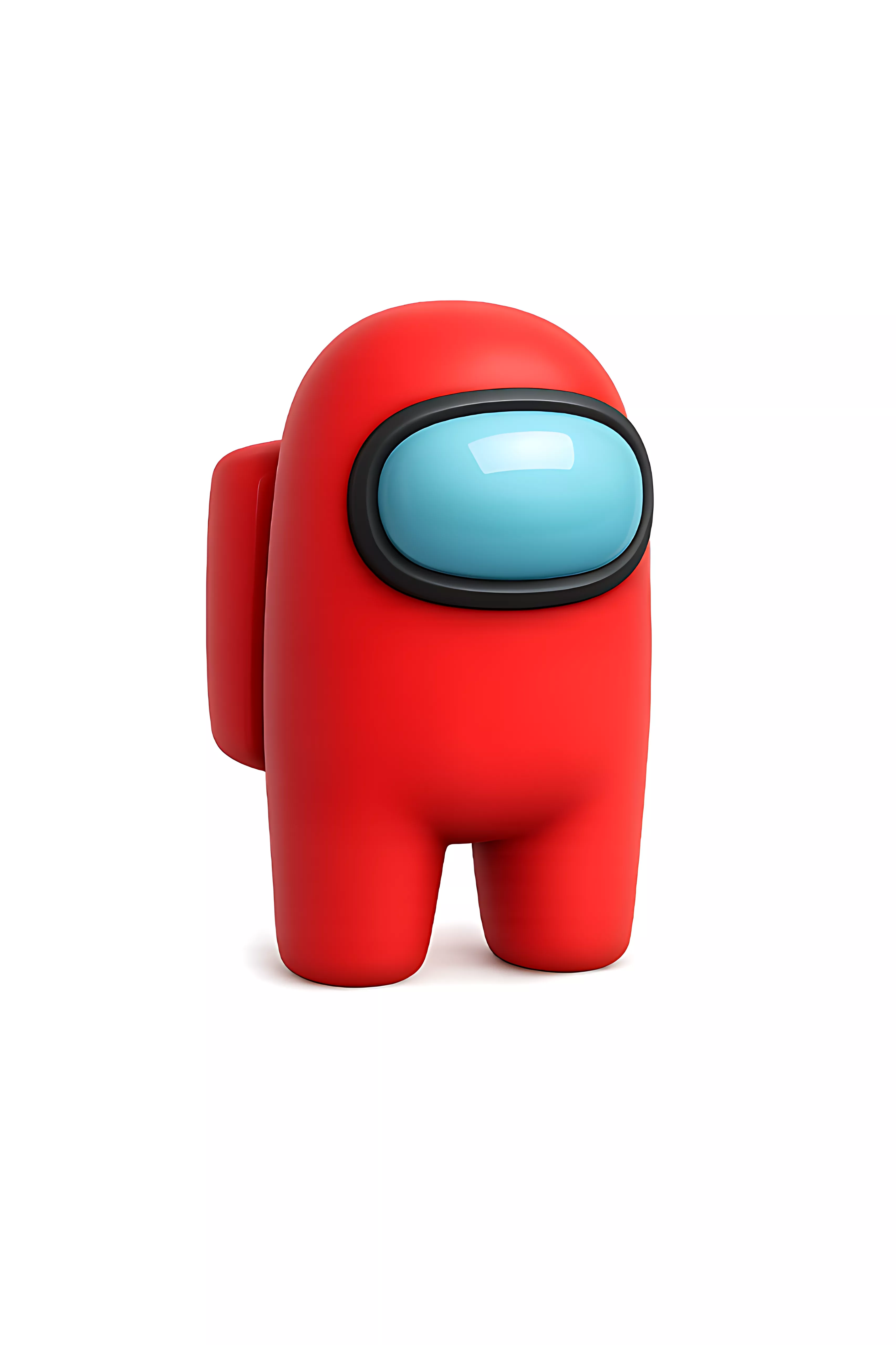 Red Crewmate Among Us Reactor Chamber 3D Printable Figure Models Free 3D print model