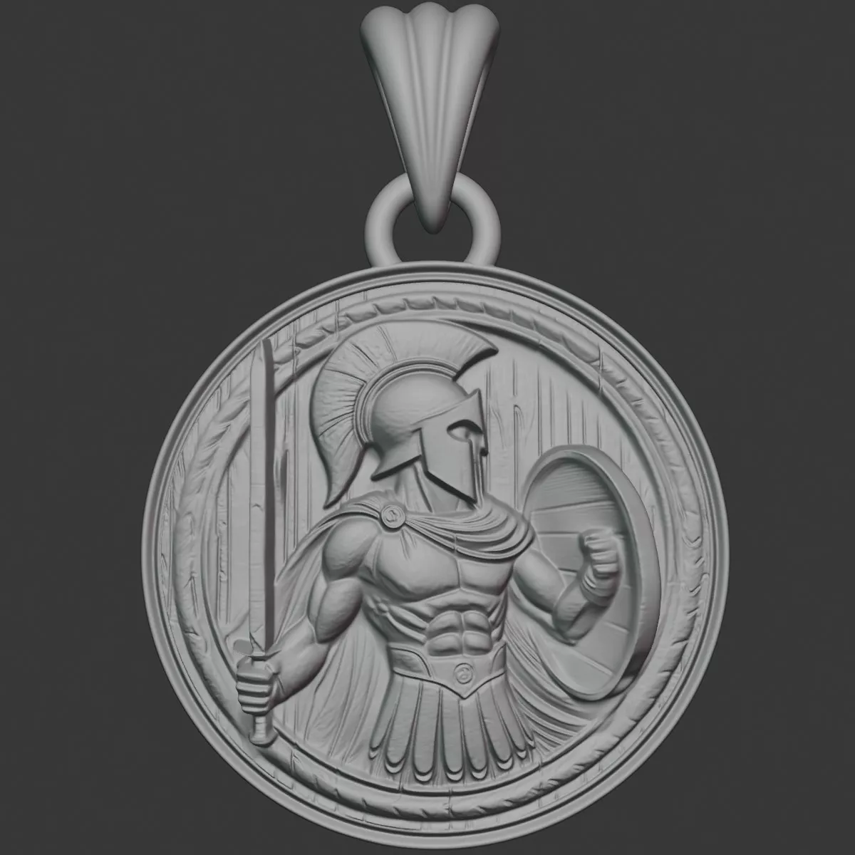 Pendant Spartan V 1 3D print model