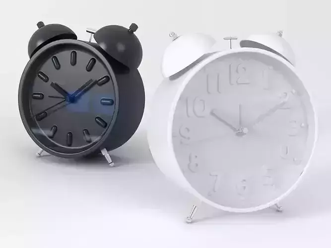 Alarm Clocks 3D model