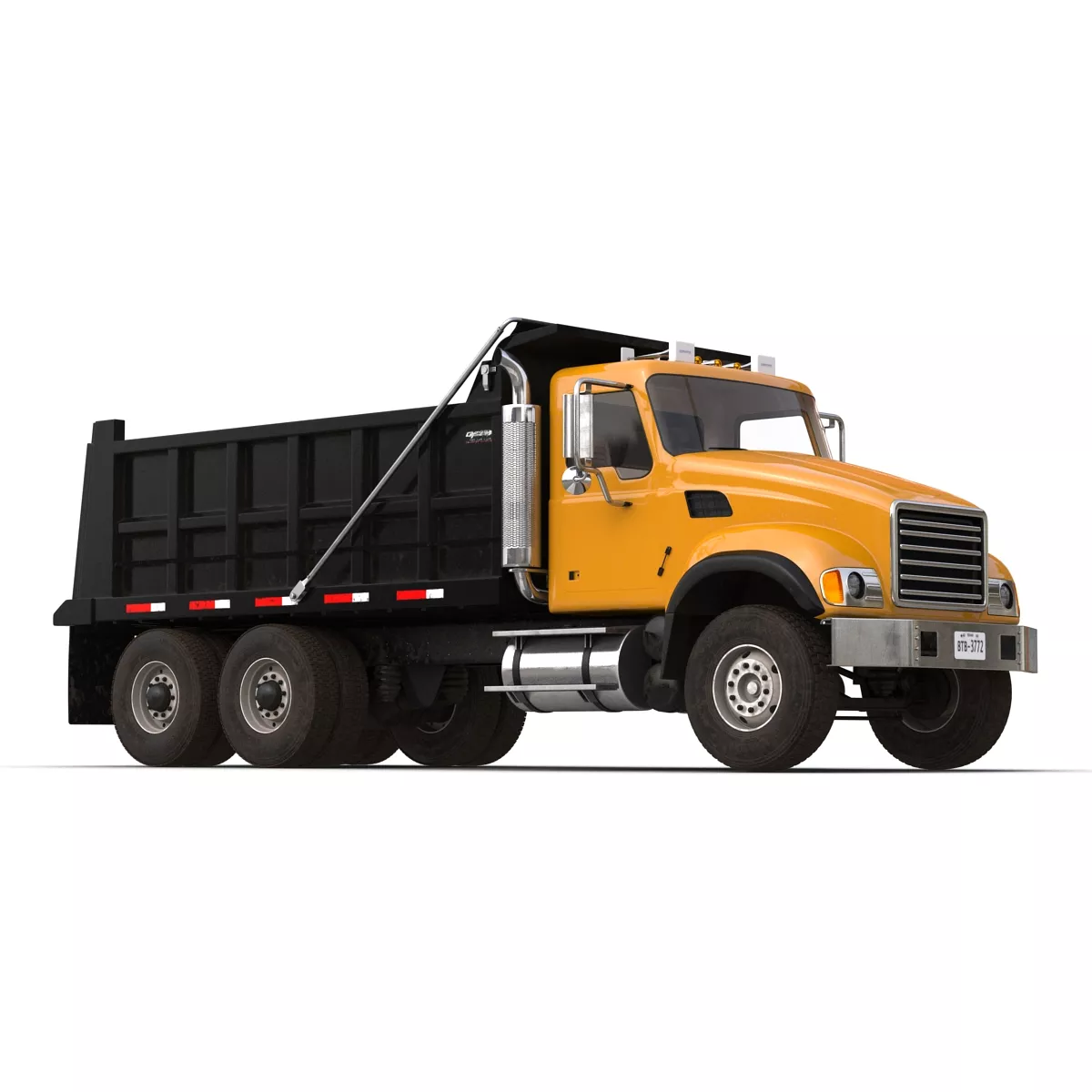 Dump Truck Generic Rigged 3D model