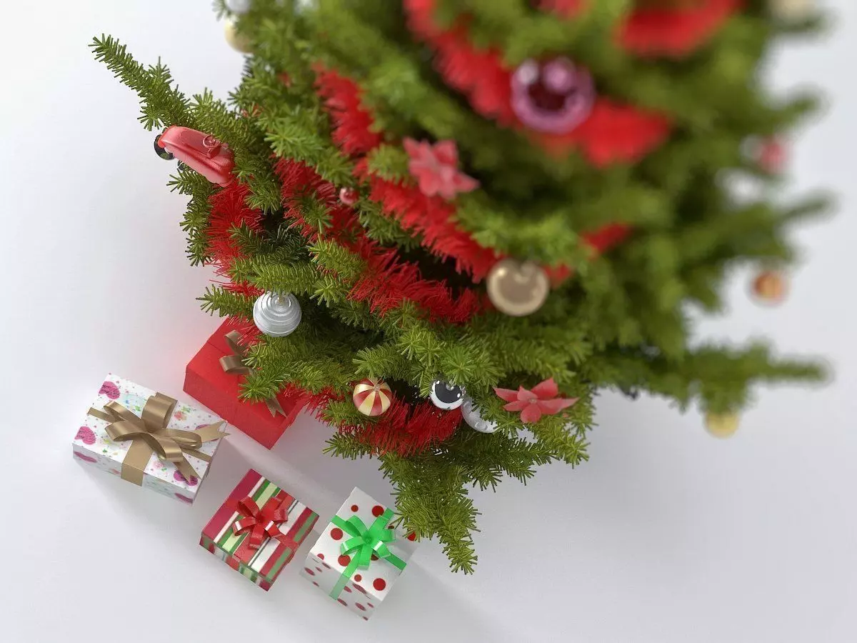 Christmas Tree 3D model_1