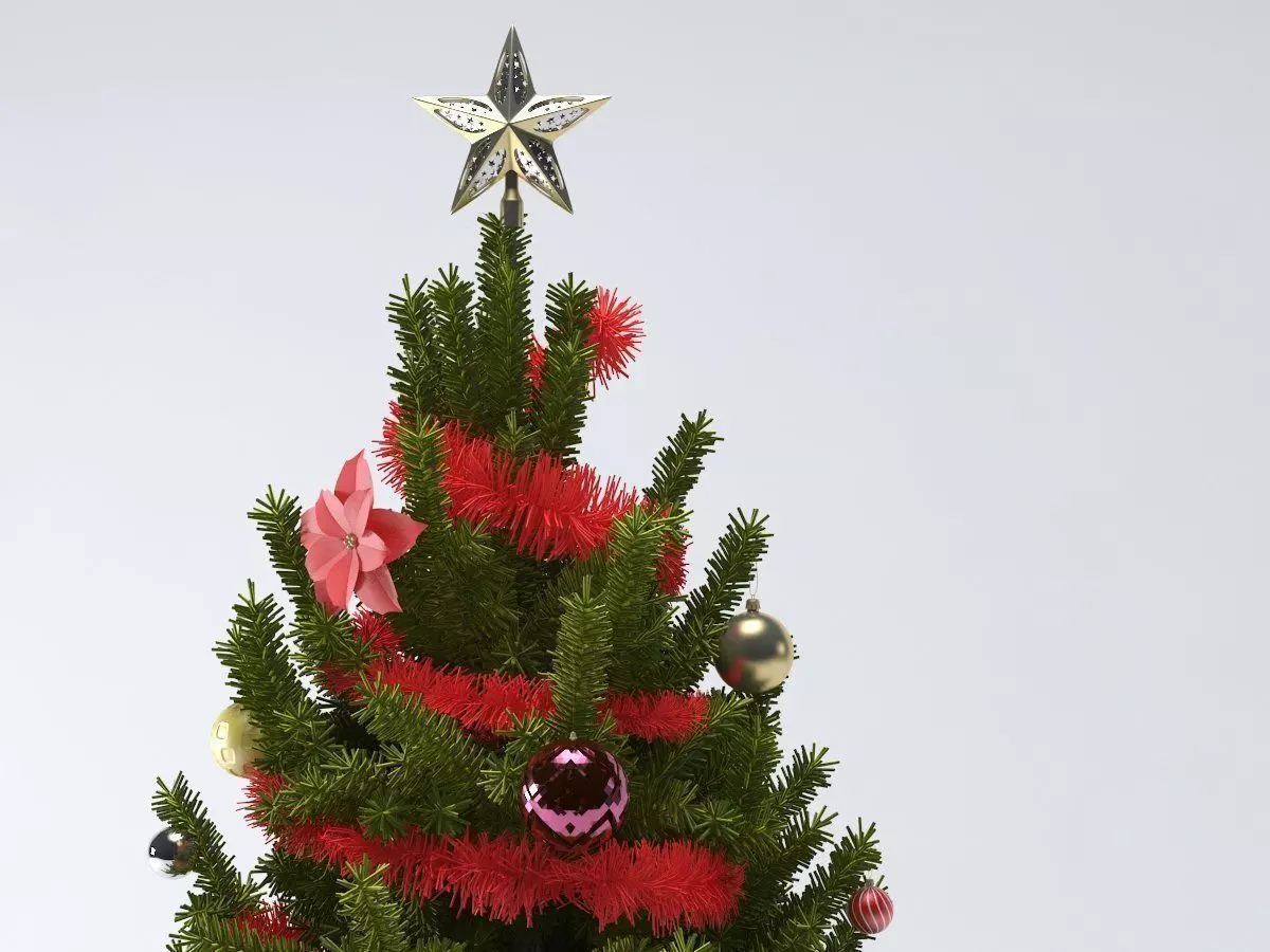 Christmas Tree 3D model_2
