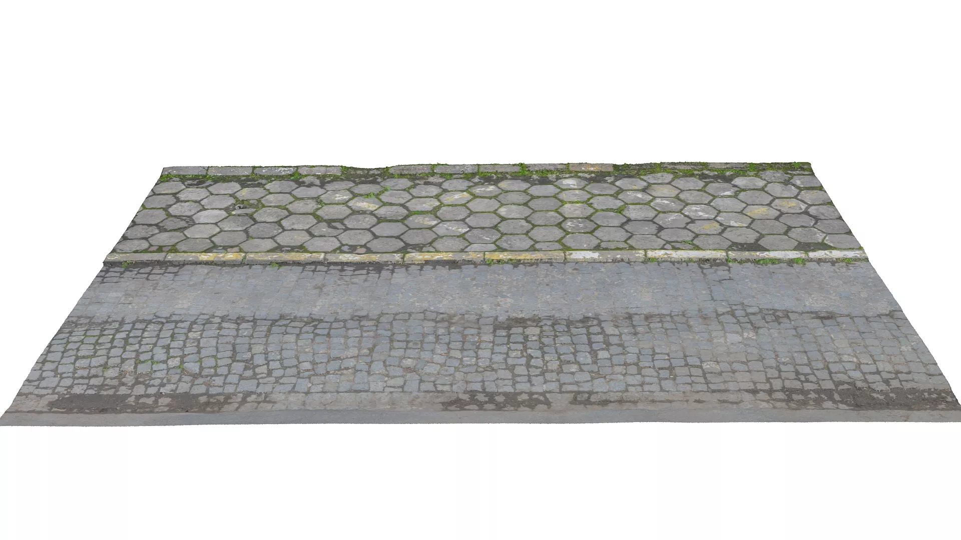 sidewalk pavement Scan Ultra HD 2 Low-poly 3D model
