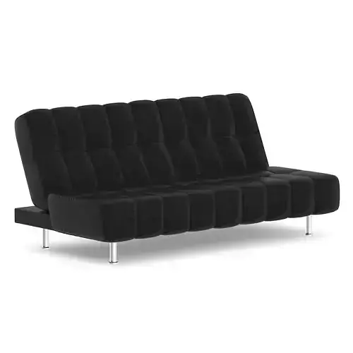 Leather Black  Sofa
