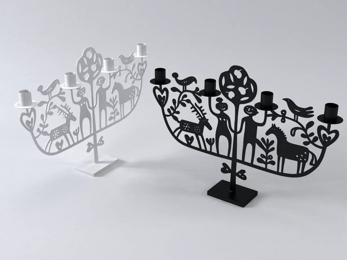 Adam and Eve 3D model_3