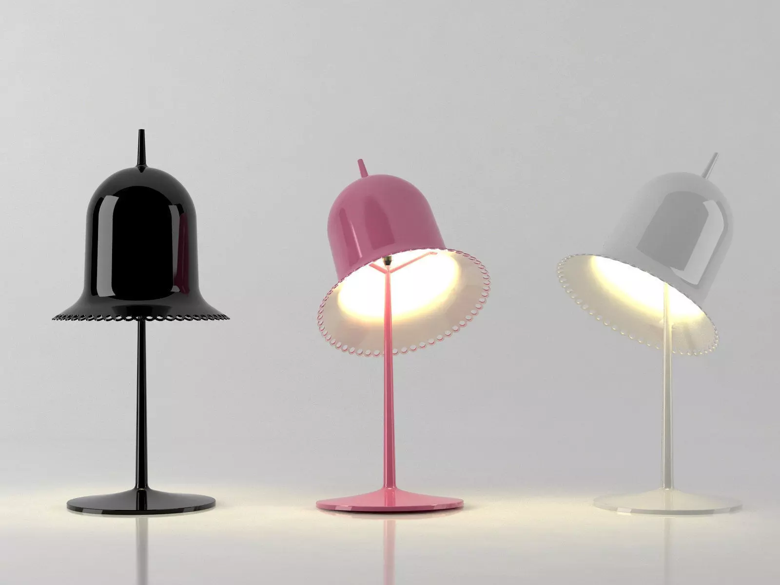 Lolita table 3D model_2