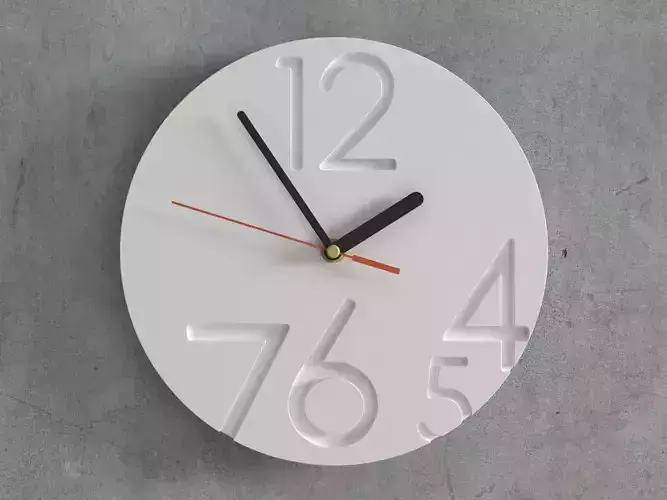 120 Clock 3D model