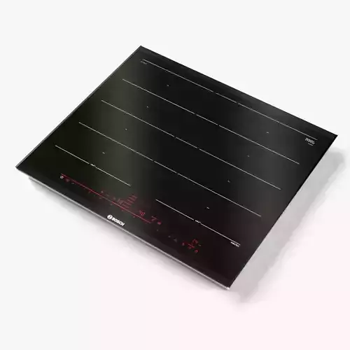 BOSCH Induction hob PXY675DE3E Serie 8 606 mm 3D model