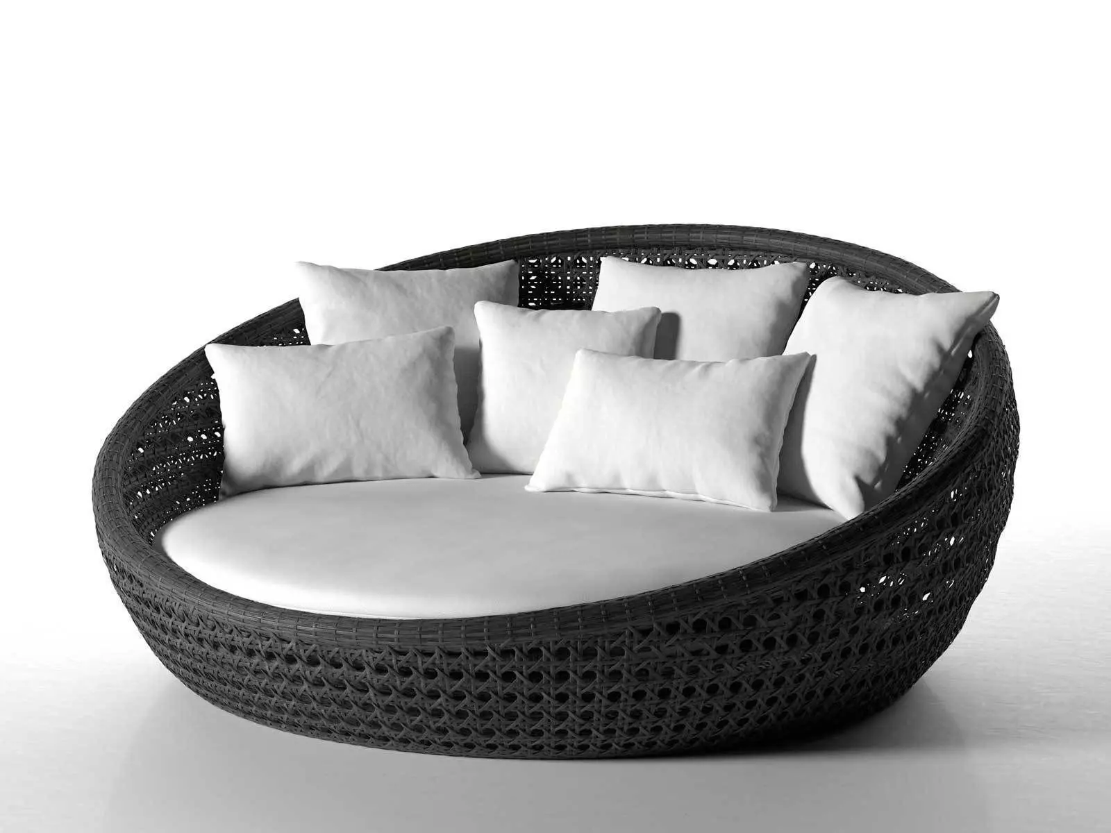 Birdnest Sofa 3D model_0