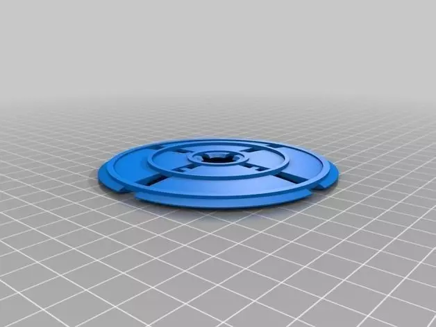 Frisbee Golf Marker Free 3D print model_0