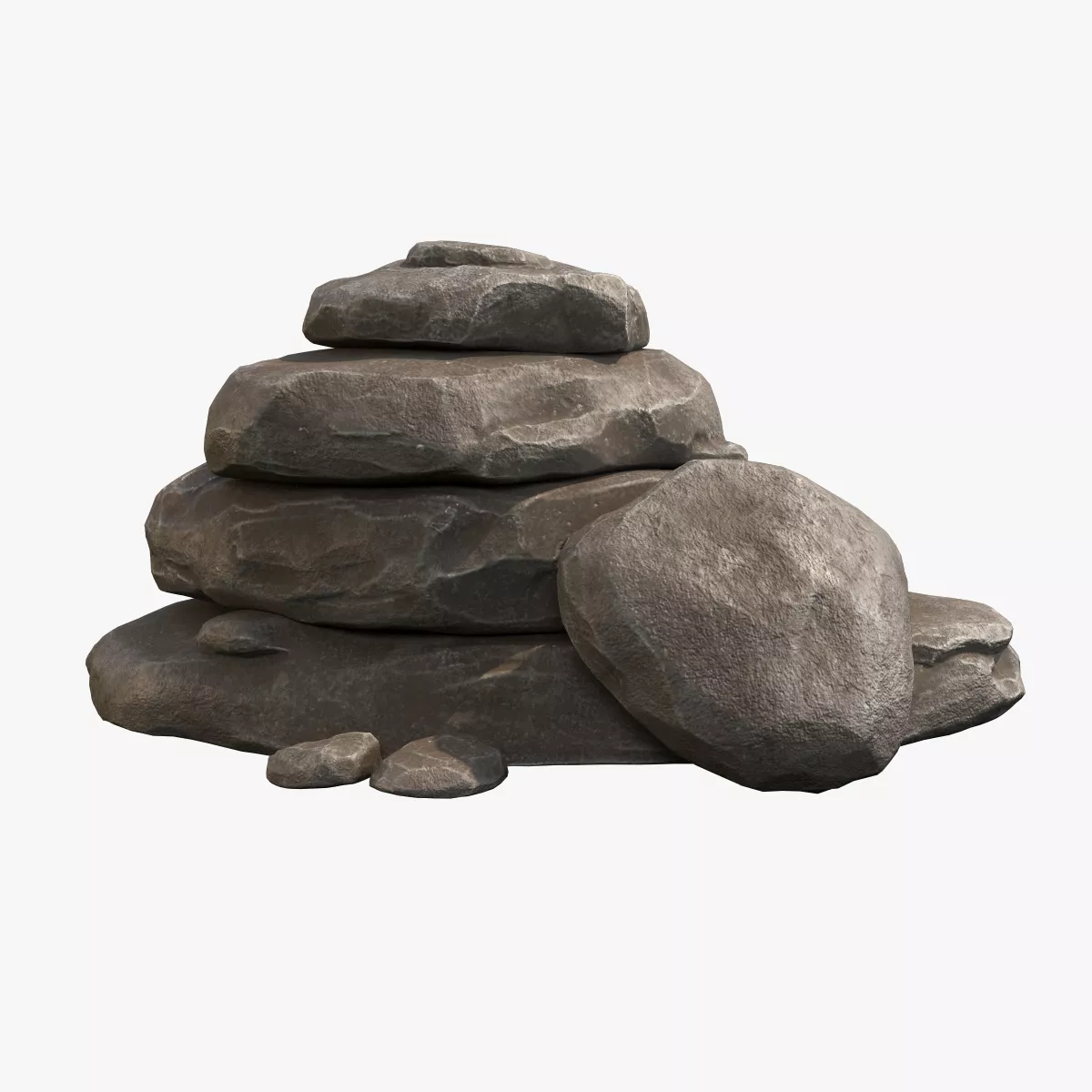 Rock V27 Low-poly 3D model