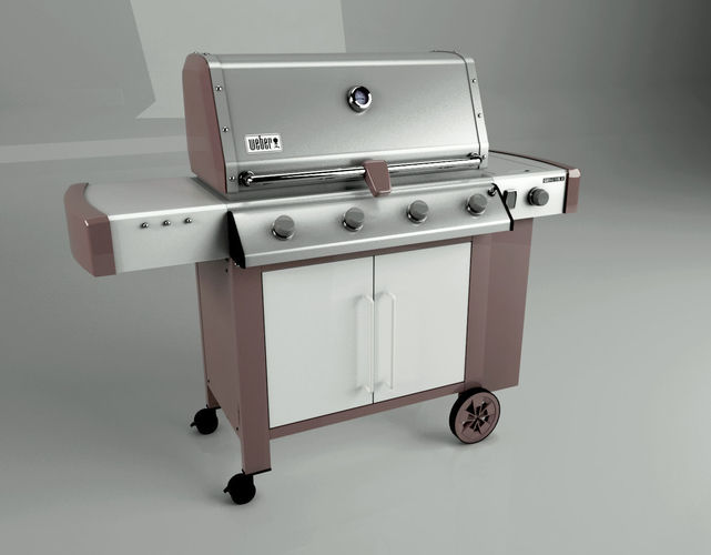 BBQ Genesis 2 Weber 3D Model 3D model