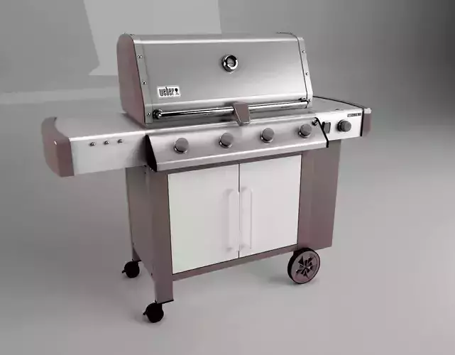BBQ Genesis 2 Weber 3D Model