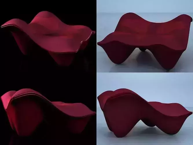 Ravioli Ottoman 3D model