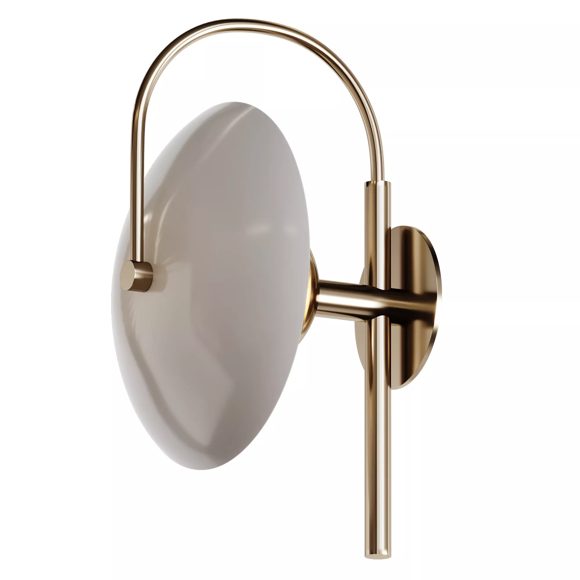 Allied Maker ADA Aperture Sconce 10 Low-poly 3D model