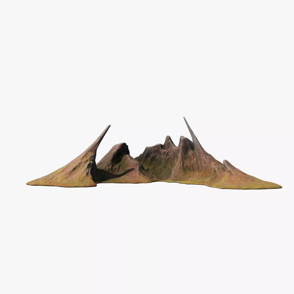 Mountain V1 Low-poly 3D model