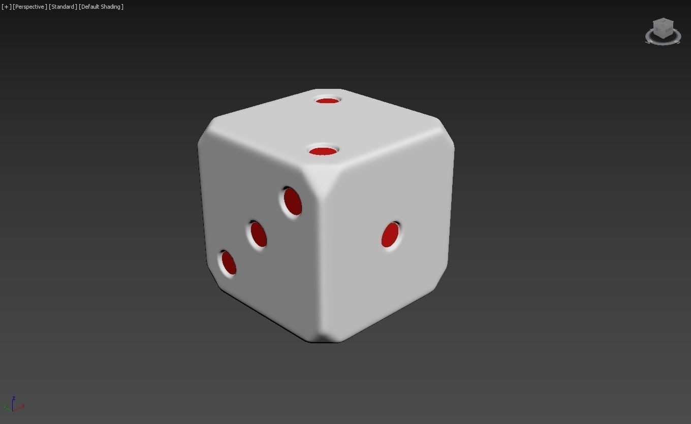 High Quality Dice Free 3D model_1