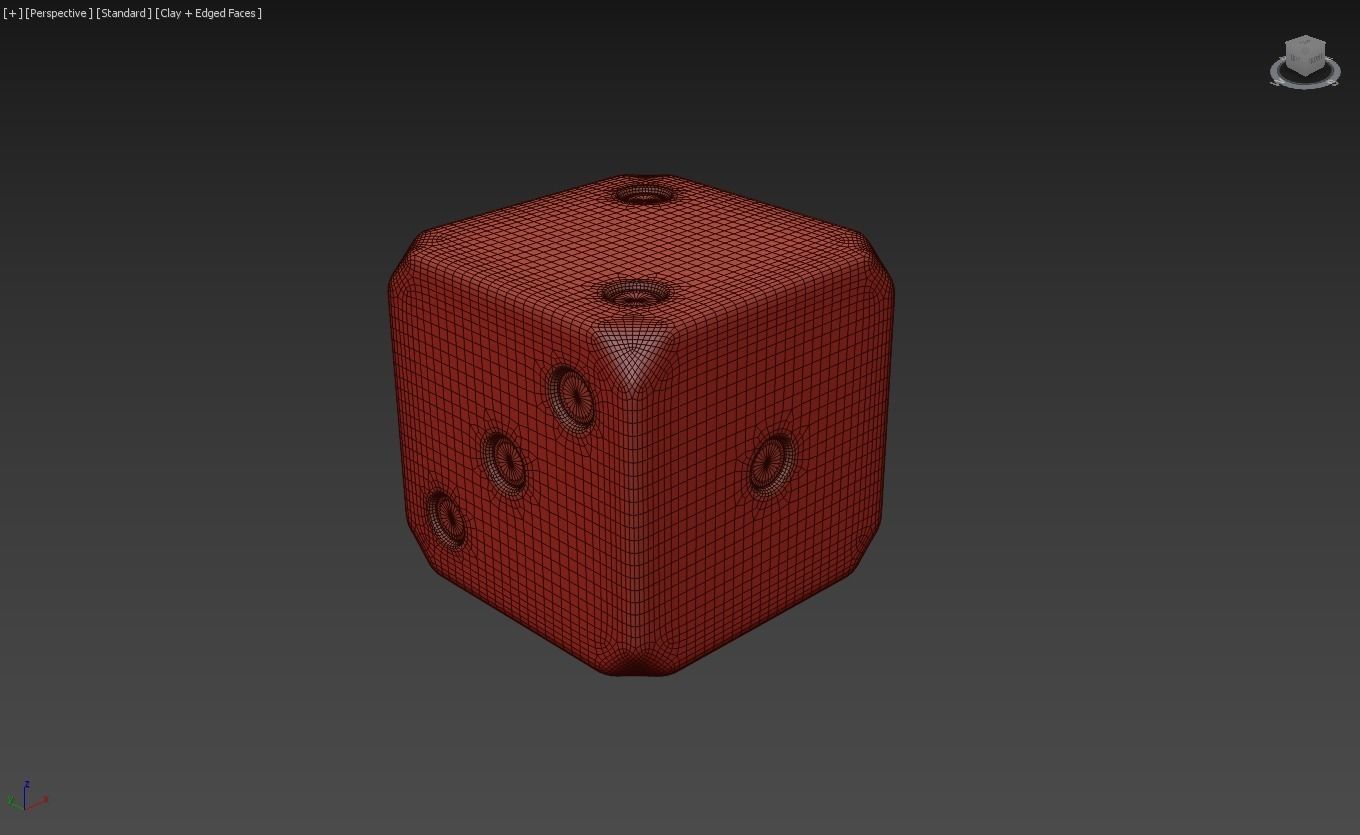 High Quality Dice Free 3D model_2