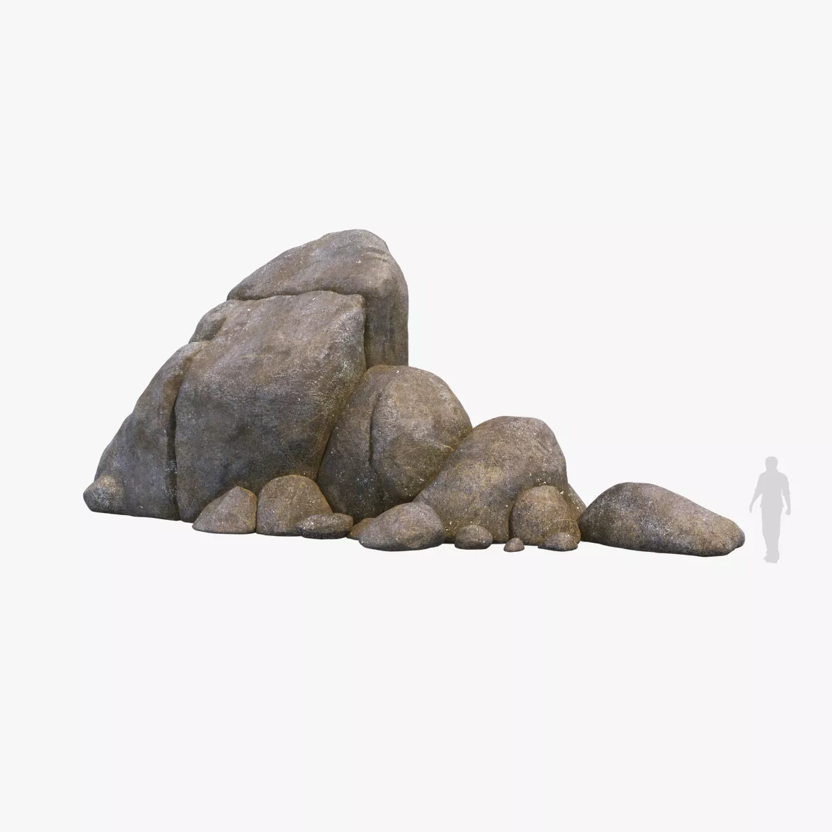 Rock V36 Low-poly 3D model