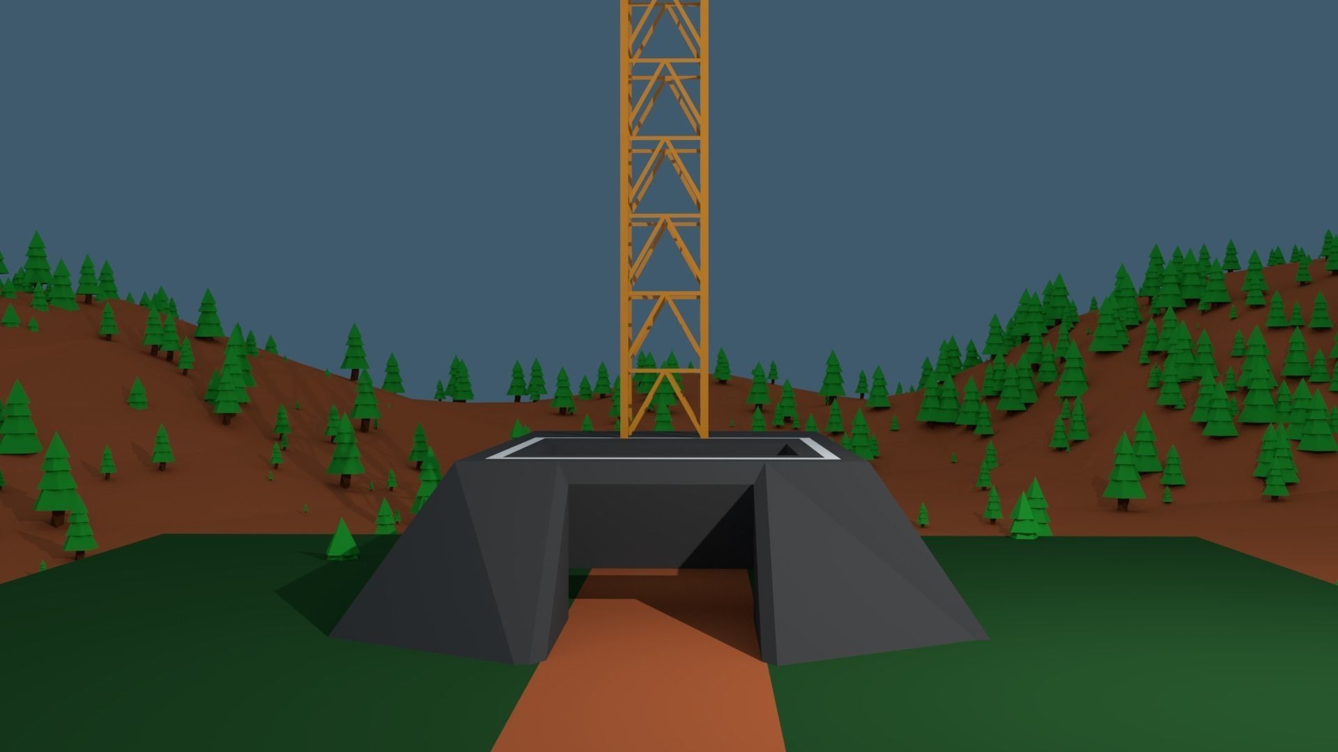 Animated Rocket Launch 3D model animated | CGTrader