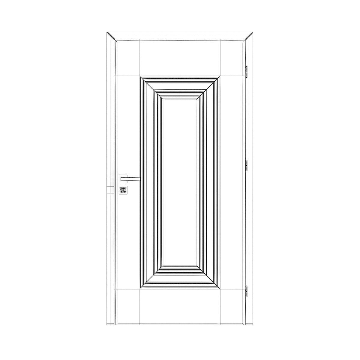 Interior Door 3D model_6